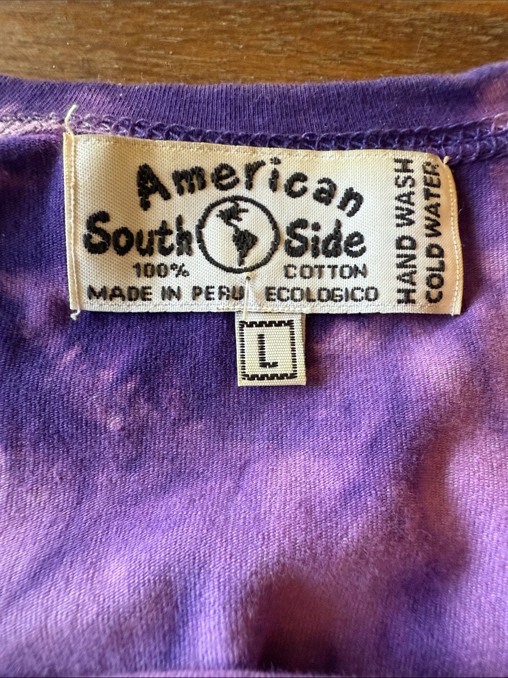 Comfy Sleeveless Purple Tie-Dye Maxi Dress Size Large - Picture 5 of 5